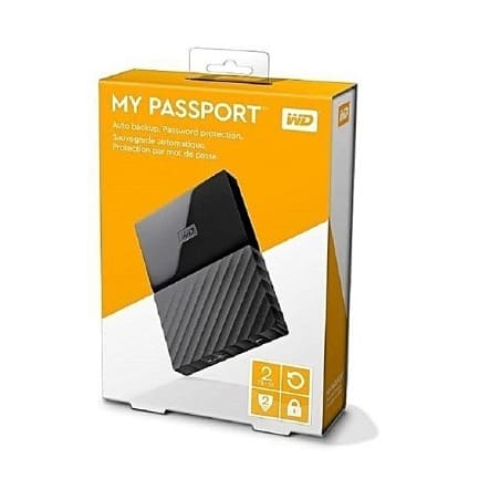 Western Digital My Passport External Portable Hard Drive - 2TB - USB 3.0