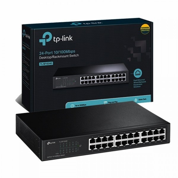 TP-Link 24- Port 10/100Mbps Desktop Switch 